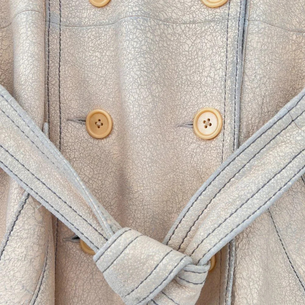 Vintage Catherine Malandrino Leather Jacket - Picture 6 of 9